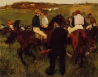 Degas, Edgar - Out of the Paddock